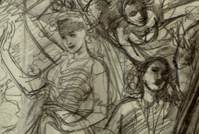 油画素描草图简介 1